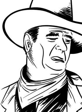 John Wayne Vector 280x380 John Wayne Vector