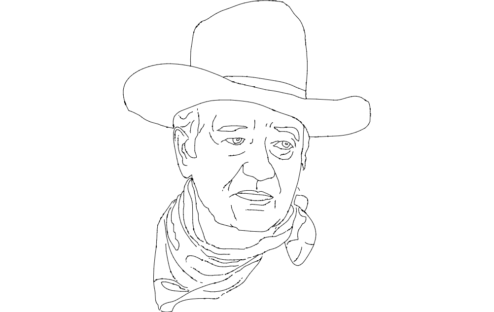 John Wayne Vector at Vectorified.com | Collection of John Wayne Vector