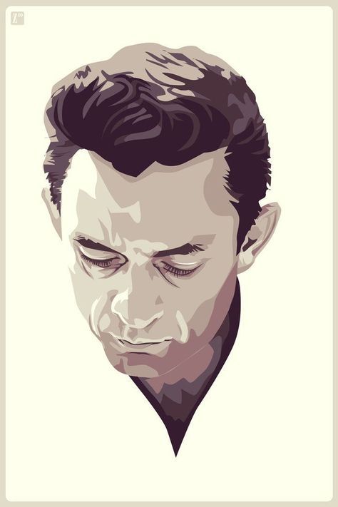 Johnny Cash Vector