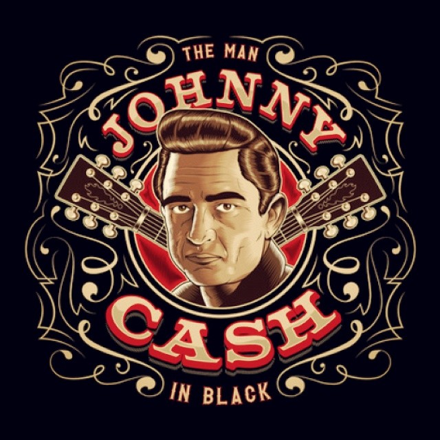 Johnny Cash Vector at Vectorified.com | Collection of Johnny Cash ...