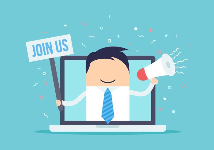 700x490 Unique Join Us Vectors