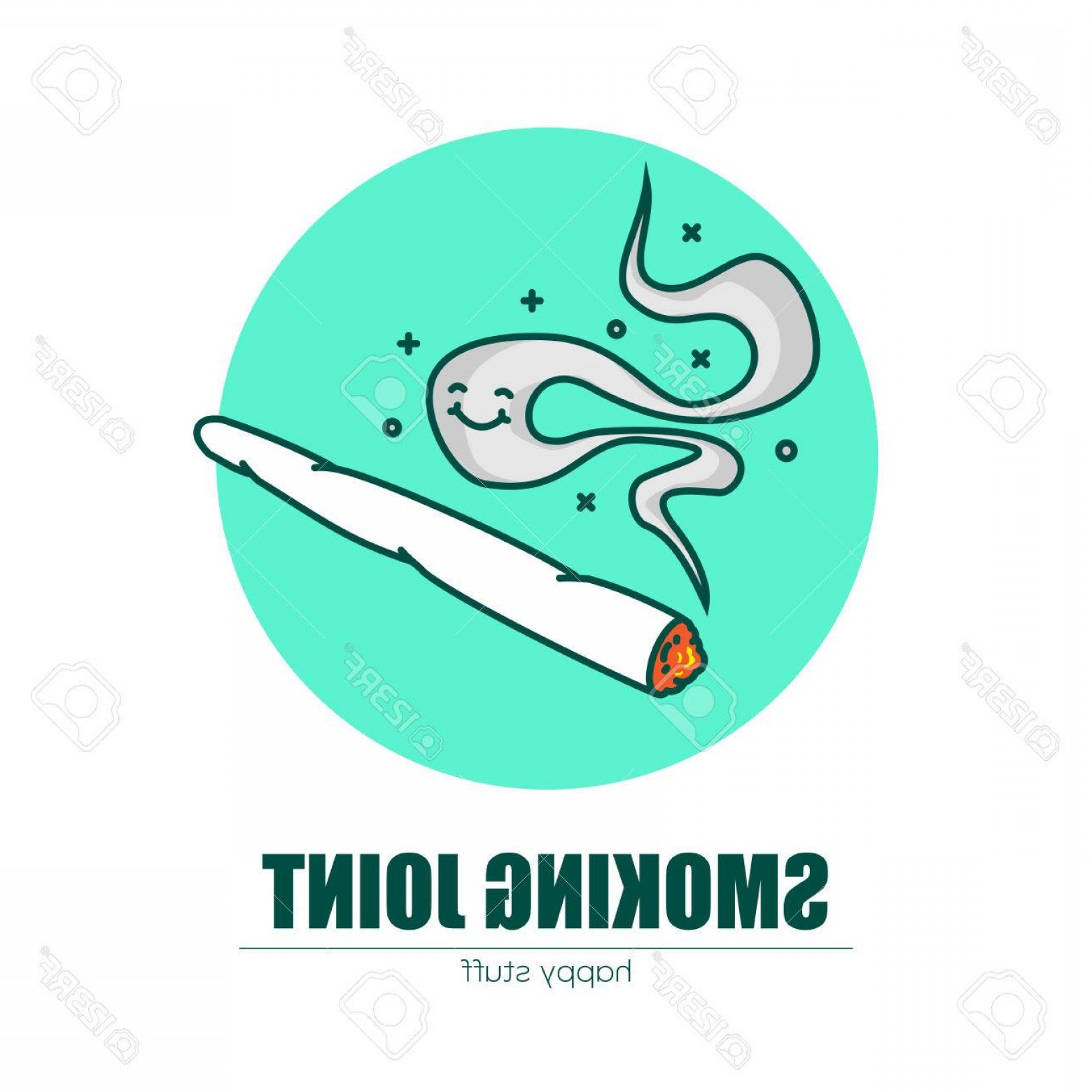 1560x1560 Photostock Vector Smoking A Weed Joint Geekchicpro