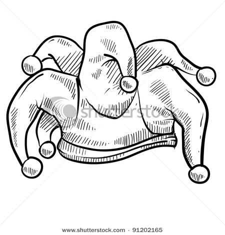 450x470 Jester Hat Tattoo Ideas Jester Tattoo, Jester Hat, Drawings