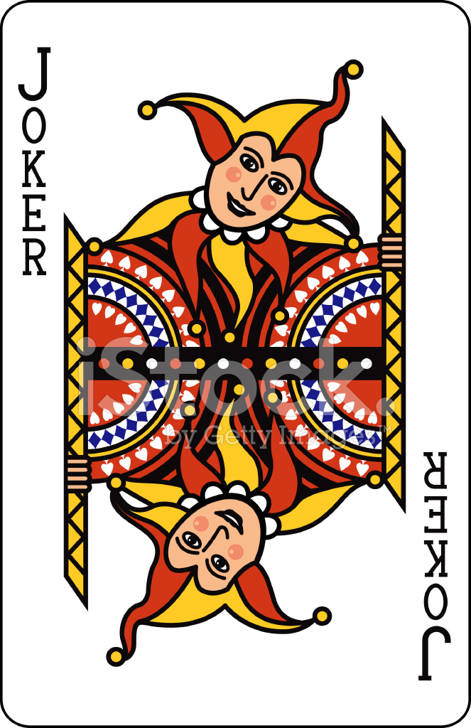 Joker Playing Card Stock Vector 663x1024 Joker Playing Card Stock Vector