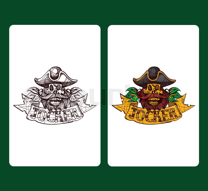 Playing Card Joker Stock Vector Colourbox 800x733 Playing Card Joker Stock Vector Colourbox