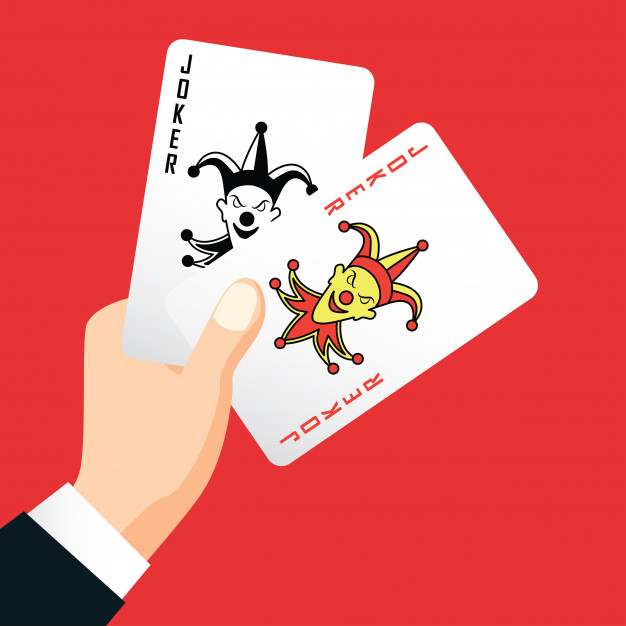Hand Holding Two Joker, Poker Playing Card Concept Vector 626x626 Hand Holding Two Joker, Poker Playing Card Concept Vector