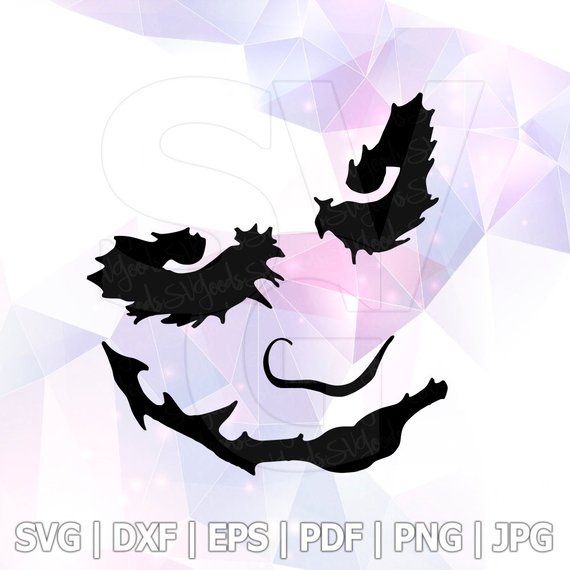 570x570 Joker Heath Ledger Tattoo Silhouette Cricut Vinyl Decal Tshirt