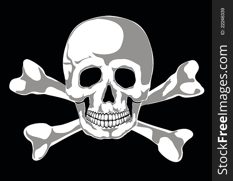 773x600 Jolly Roger Vector