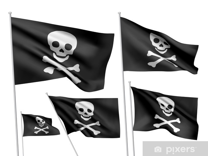 700x525 Jolly Roger Vector Flags