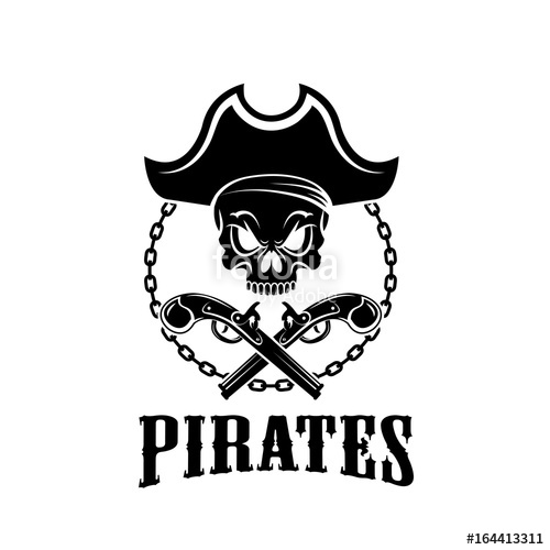 Jolly Roger Vector at Vectorified.com | Collection of Jolly Roger ...