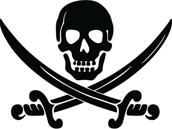 570x429 Pirate Skull