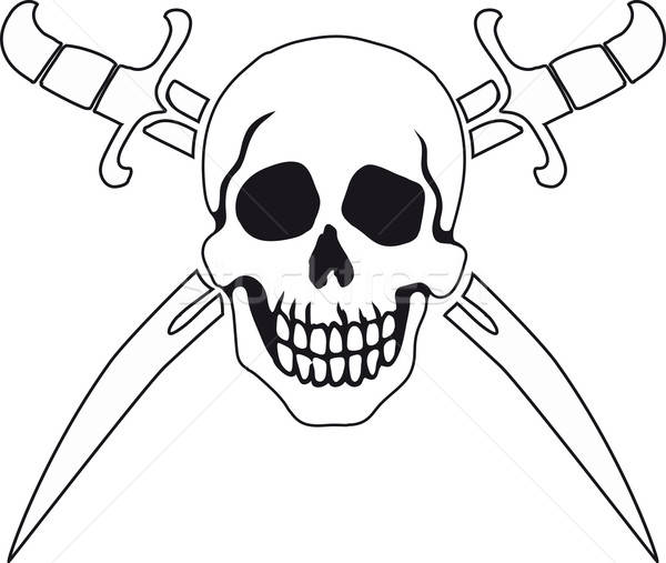 600x507 Pirate Symbol Jolly Roger Vector Illustration Stanislav Stasyuk