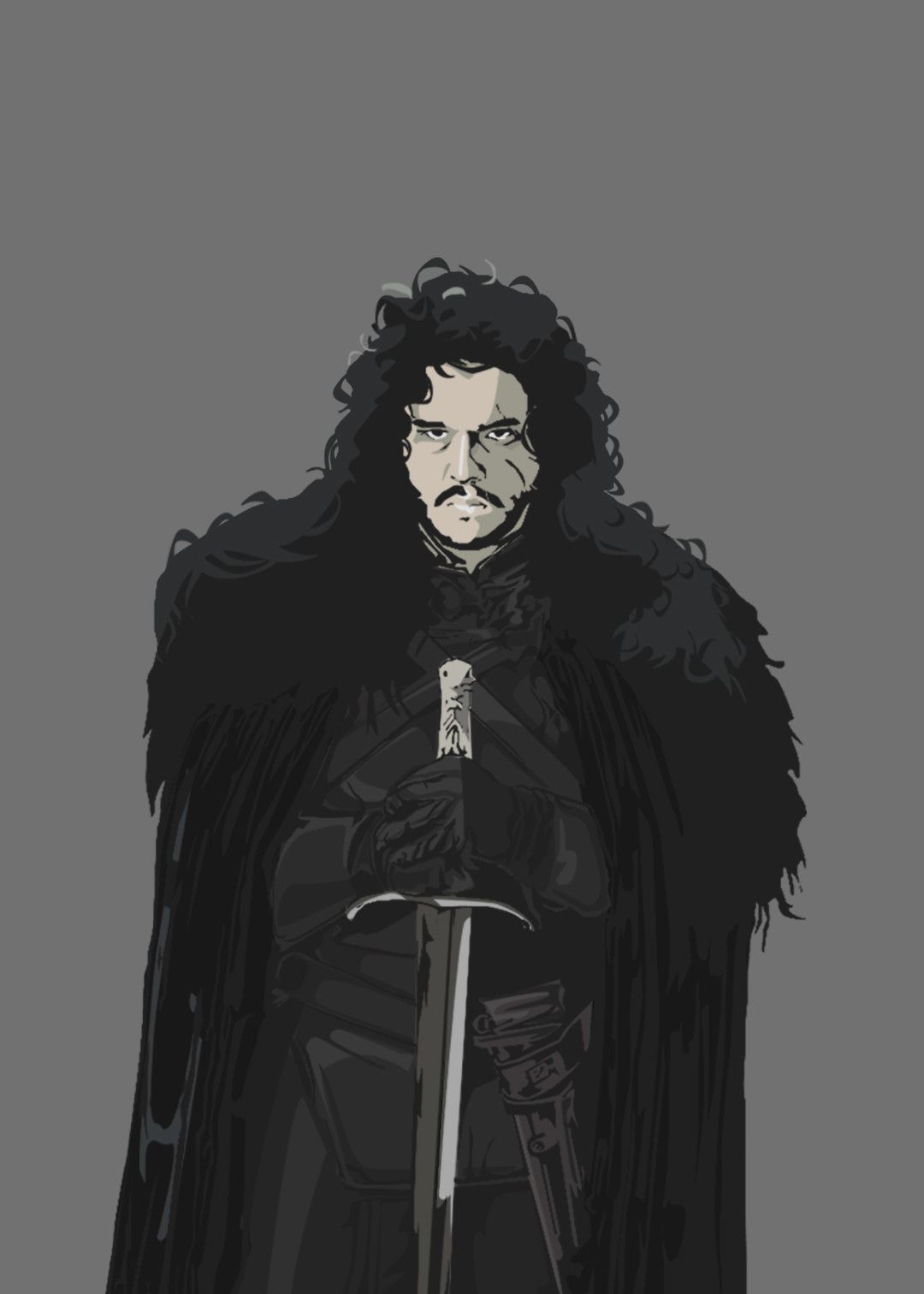 Jon Snow Vector at Vectorified.com | Collection of Jon Snow Vector free ...