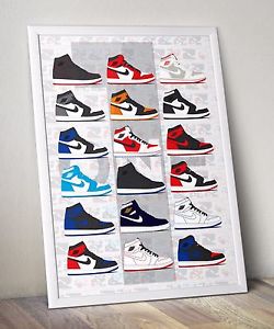 250x300 Jordan Vector Wall Art Poster Lance Mountain Banned Royal