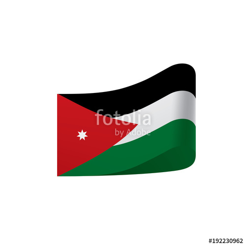 Jordan Flag Vector at Vectorified.com | Collection of Jordan Flag ...