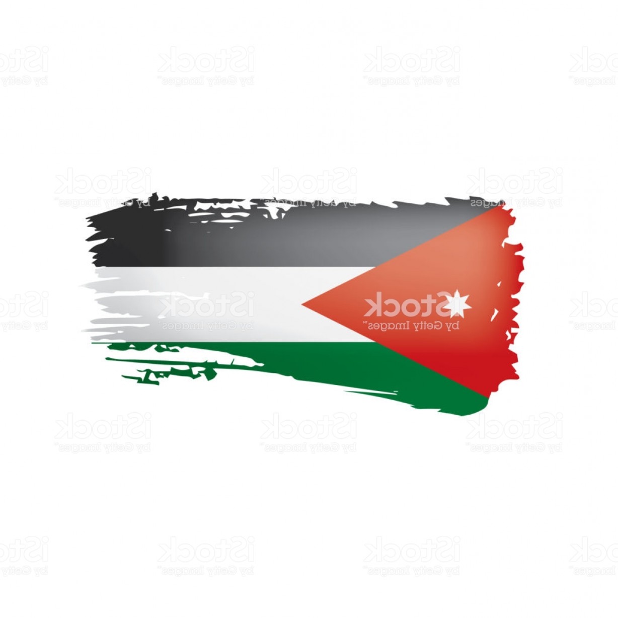 Jordan Flag Vector Illustration On A White Background Gm Newwaysys 1228x1228 Jordan Flag Vector Illustration On A White Background Gm Newwaysys