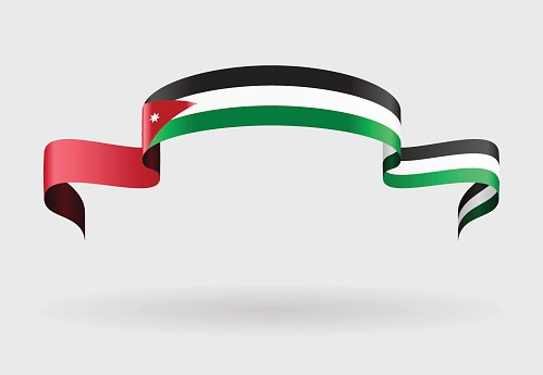 Jordan Flag Vector Premium Clipart 499x345 Jordan Flag Vector Premium Clipart