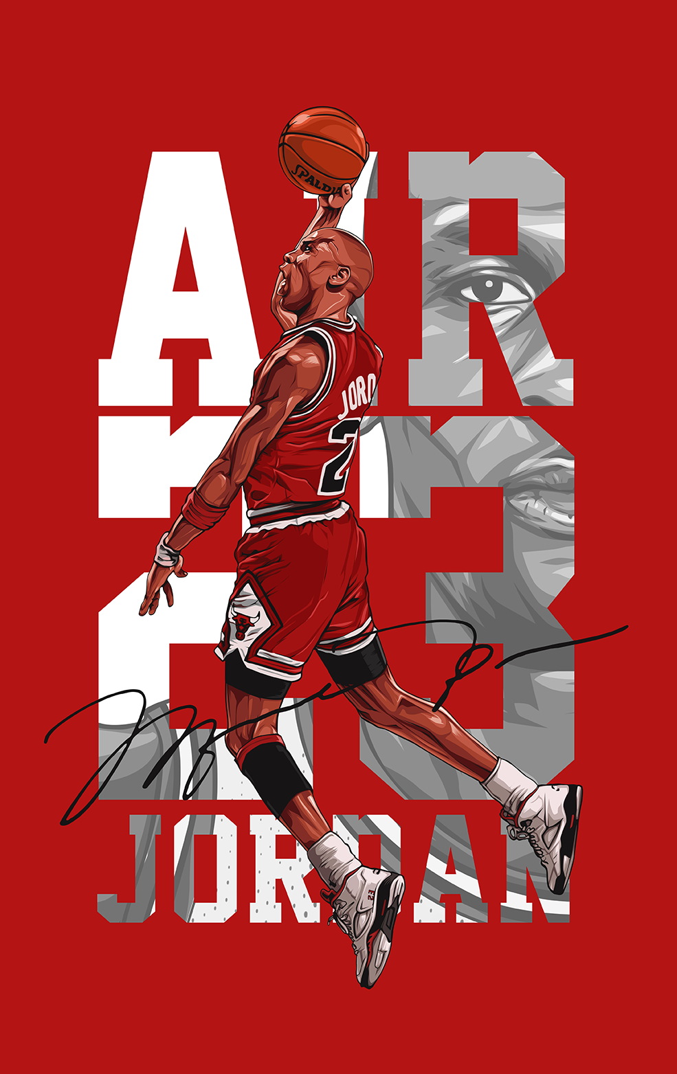 Michael Jordan Vector Art On Behance 985x1563 Michael Jordan Vector Art On Behance
