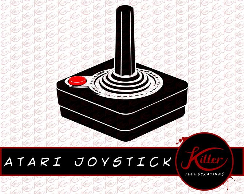 794x630 Joystick Vector Gaming Clip Art Instant Digital Etsy