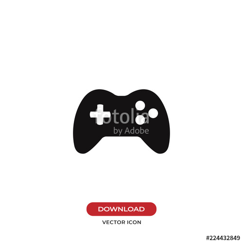 500x500 Joystick Vector Icon Stock Image And Royalty Free Vector