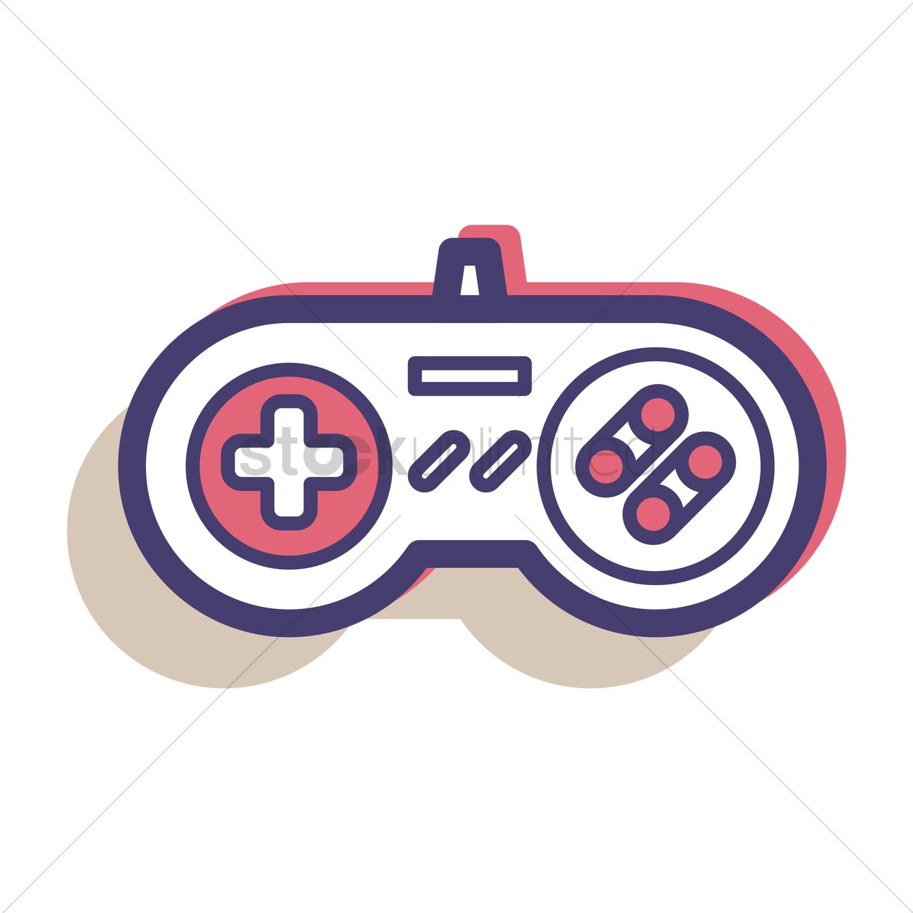 1300x1300 Free Joystick Vector Image
