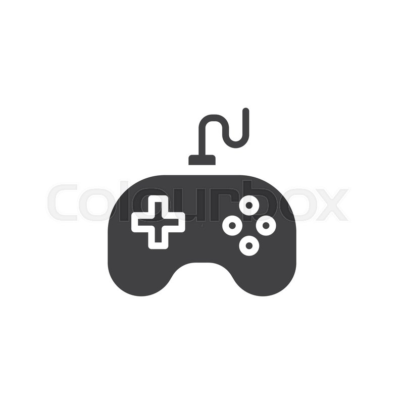 800x800 Game Controller Joystick Vector Icon Stock Vector Colourbox