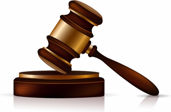 600x392 Judge Gavel Free Vector In Adobe Illustrator