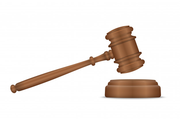626x417 Judge Gavel And Soundboard Vector Premium Download