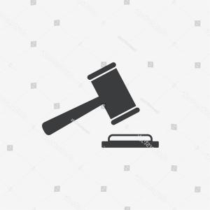 300x300 Law Judge Gavel Vector Icon Wallkeeper
