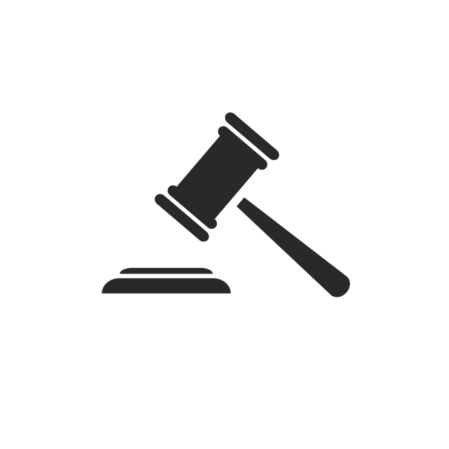 640x640 Judge Gavel Auction Icon Vector Illustration, Act, Antique