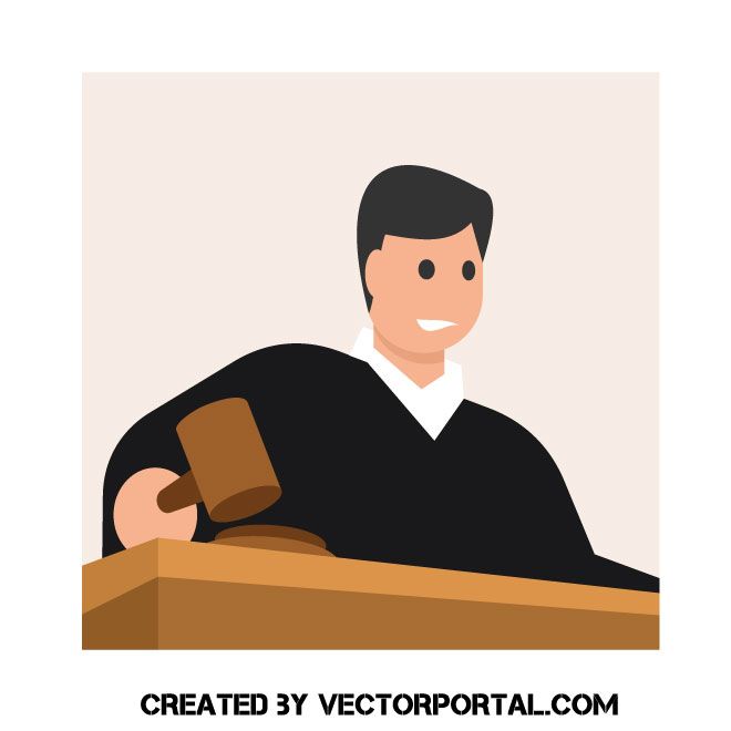 660x660 Judge Vector Graphic People Free Vector Image In Free