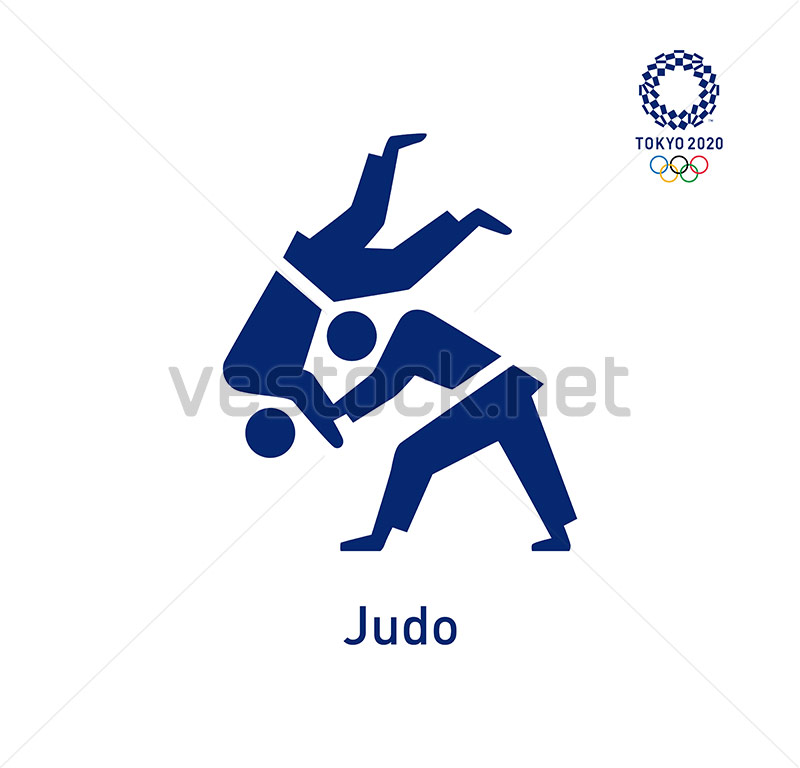 800x768 Judo Pictogram, Tokyo Olympics Pictograms Vector Vestock