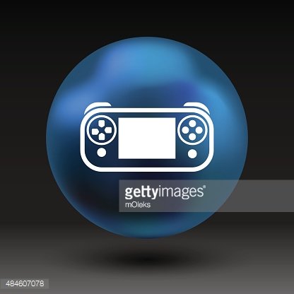 416x416 De Siluetas De Juegos De Video, Control De Vectores