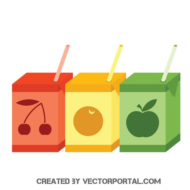 660x660 Fruit Juice Vector Image