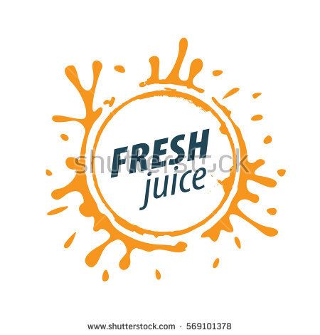 450x470 Juice Splash Vector Sign Isotonic Juice, Signs, Illustration