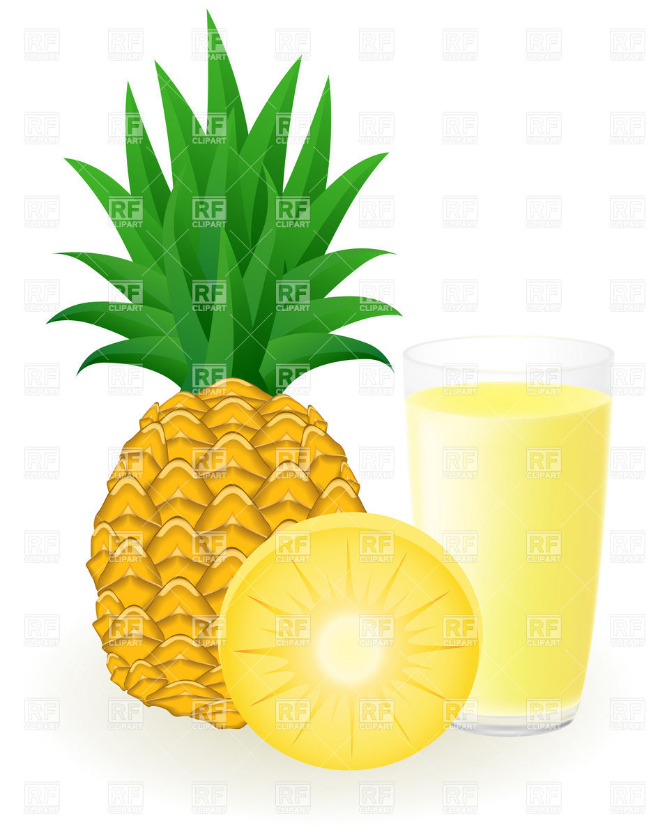 944x1200 Pineapple Juice Vector Image Of Food And Beverages Konturvid