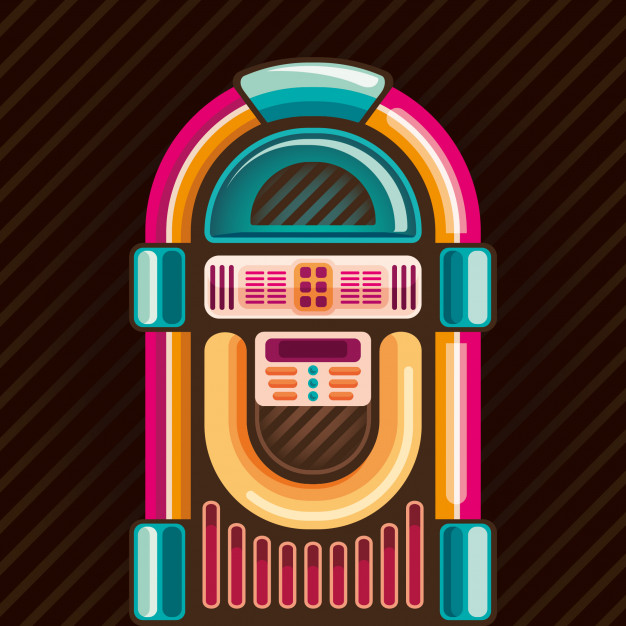 626x626 Jukebox Illustration Vector Premium Download