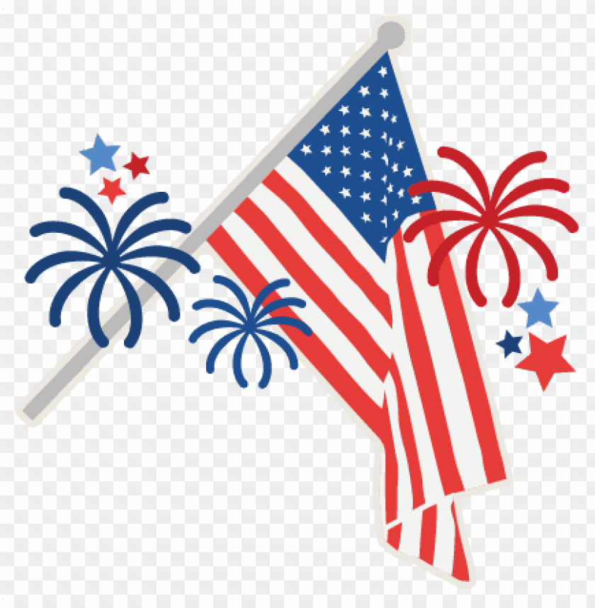 840x859 July American Flag Scrapbook Cute