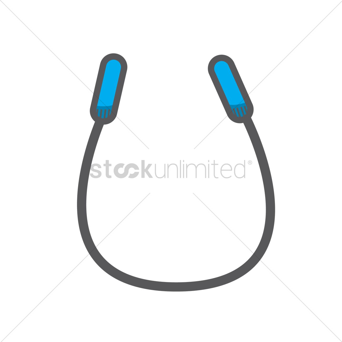 1300x1300 Skipping Rope Vector Image