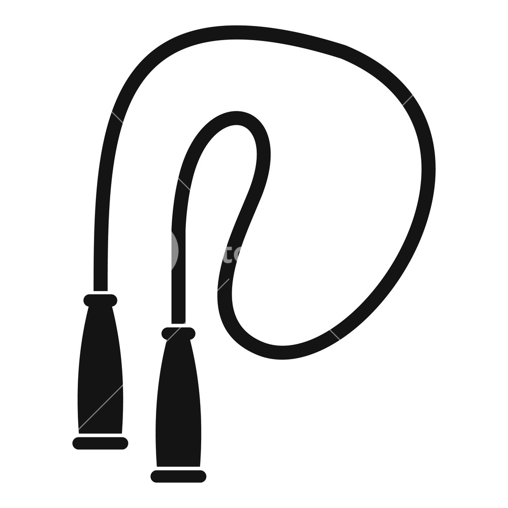 1000x1000 Skipping Rope Icon Simple Illustration Of Skipping Rope Vector