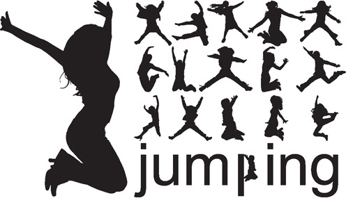 496x285 Happy People Jumping Free Vector Download