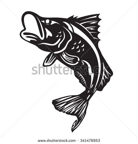 450x470 The Barramundi Fish Jump Vector Art Design Aborigne Dot Painting