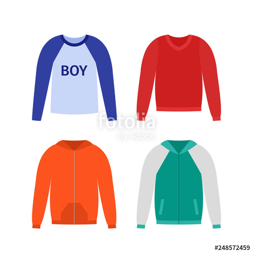 500x500 Sweaters For Boy Vector Baby Jumper Kid Pullover, Hoodie