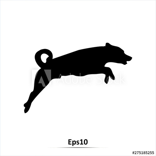Vector Illustration Of Jumping 500x500 Vector Illustration Of Jumping