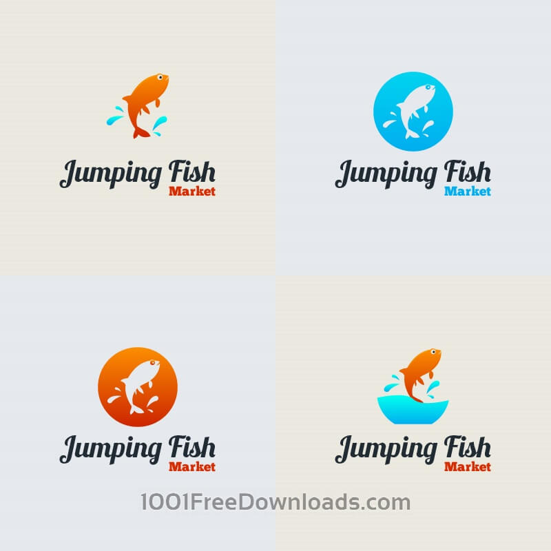 Free Vectors Jumping Fish Vector Logo Nature 800x800 Free Vectors Jumping Fish Vector Logo Nature