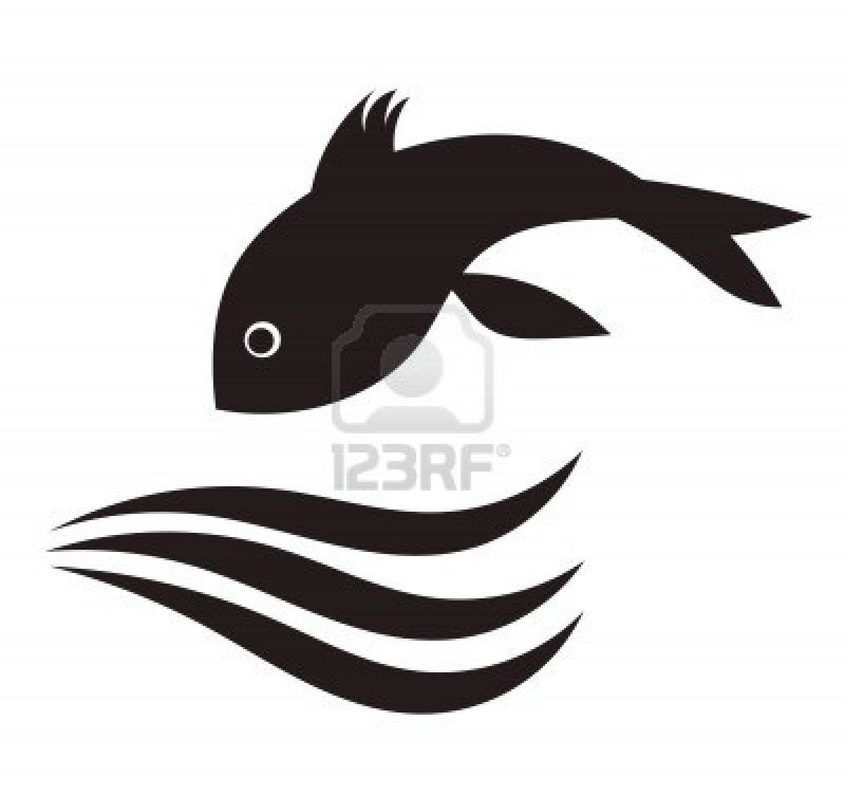 Stock Vector Border Stencil Ideas Fish Jumps, Fish 1200x1128 Stock Vector Border Stencil Ideas Fish Jumps, Fish