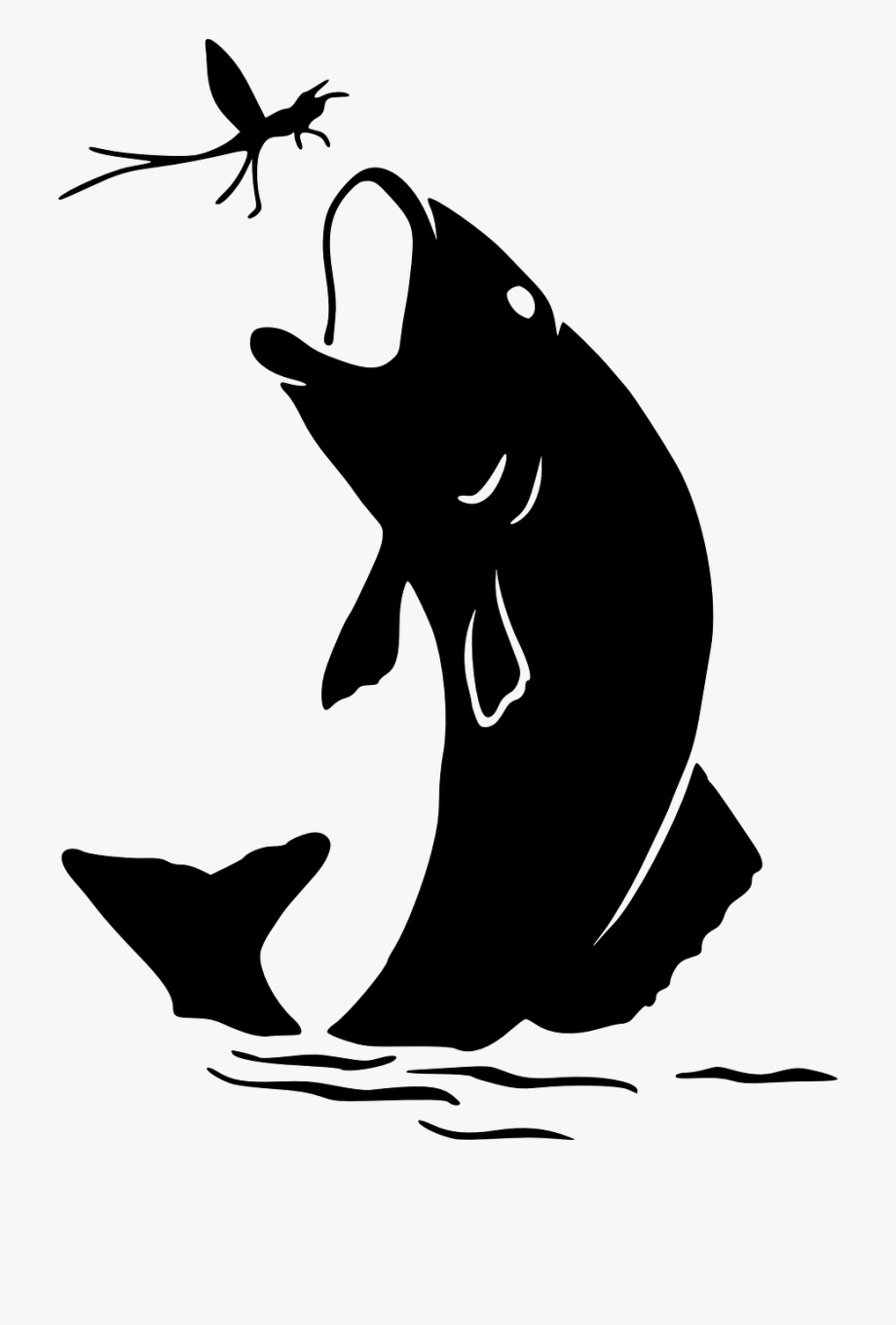 Crappie Vector Jumping 920x1360 Crappie Vector Jumping