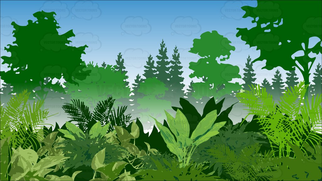 1024x576 Jungle Background Clipart Png