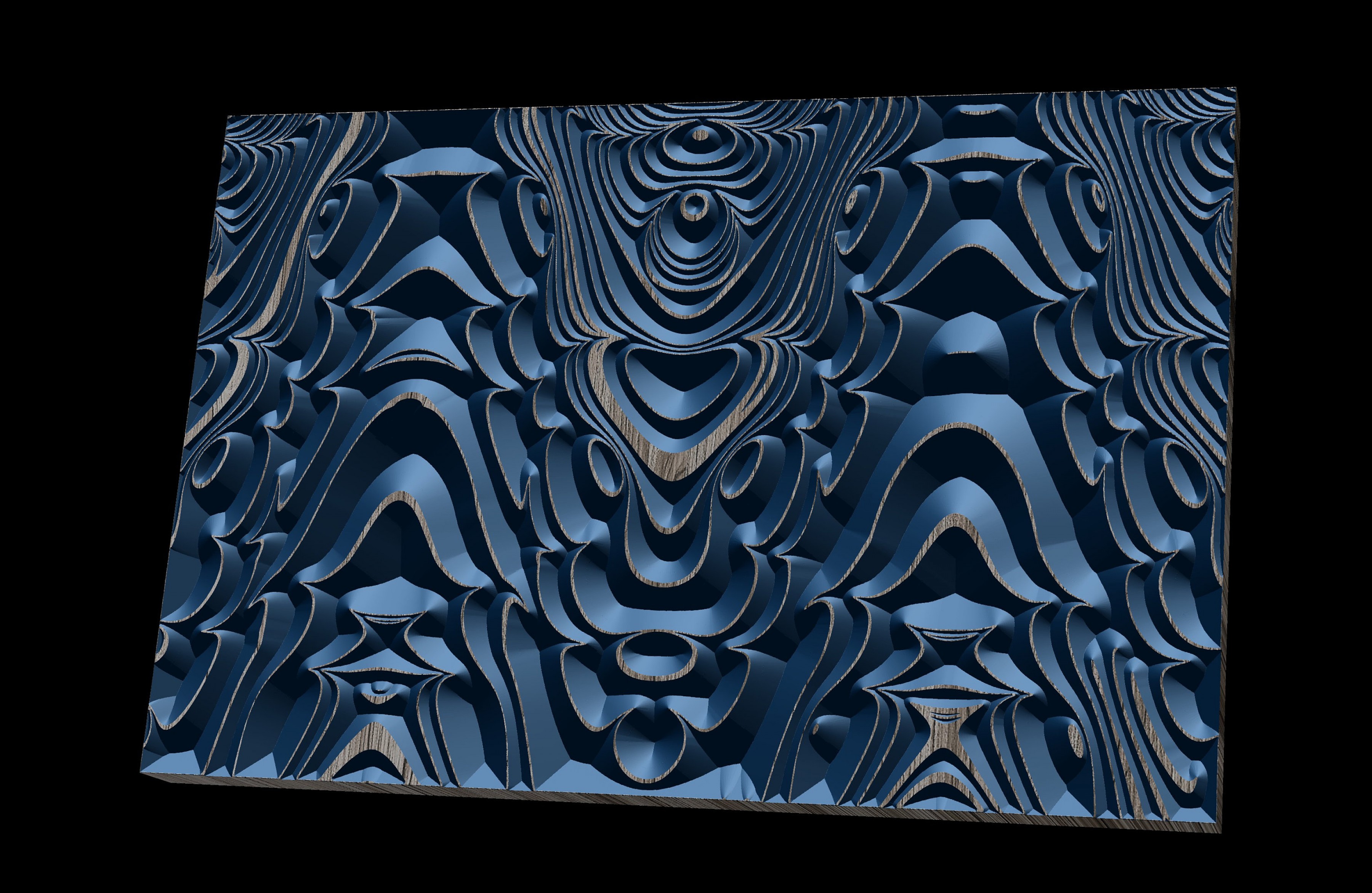 3600x2342 Jungle Wavy Pattern Vector For V Handandbeak