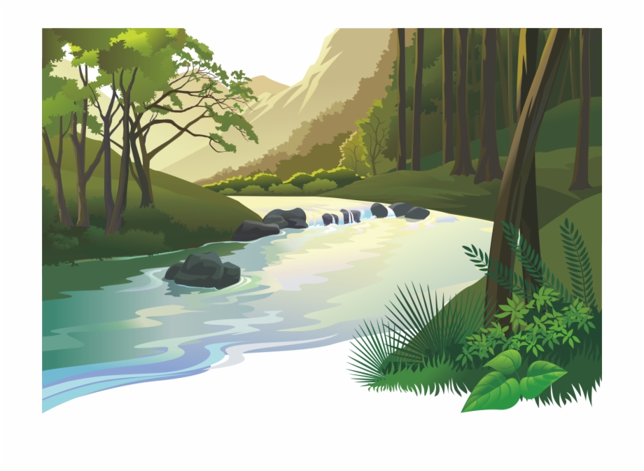 920x673 Jungle Vector Scenery